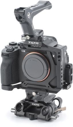 TILTA TA-T46-B-B HALF CAGE PRO KIT FOR SONY A7R V  (BLACK)