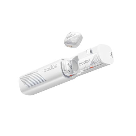 GODOX CUBE-SC KIT 2 - 2 PERSON WIRELESS MICROPHONE USB-C FOR MOBILE DEVICES (WHITE)