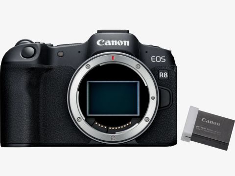 CANON EOS R8 MIRRORLESS CAMERA BODY (BLACK) + LP-E17 KIT
