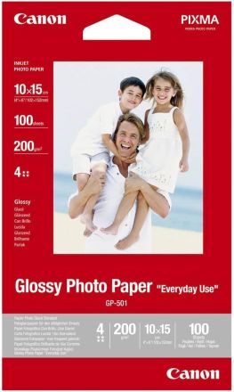 CANON GP-501 GLOSSY PHOTO PAPER 4" X 6"