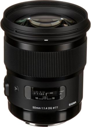 SIGMA 50MM F/1.4 DG HSM ART LENS FOR CANON EF