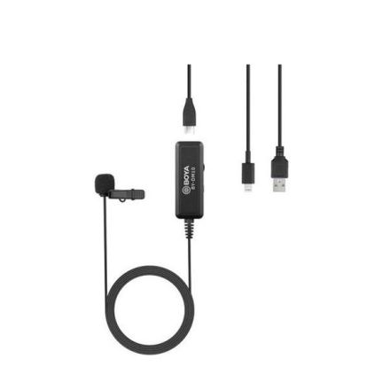 BOYA BY-DM10 DIGITAL LAVALIER MICROPHONE FOR IOS, MAC AND WINDOWS
