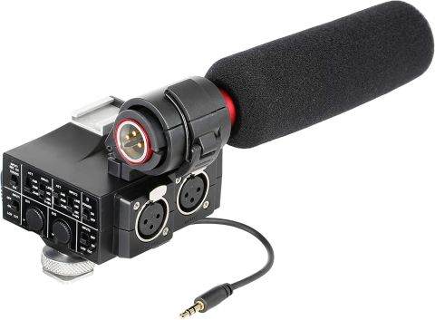 SARAMONIC MIXMIC AUDIO ADAPTER AND MICROPHONE KIT