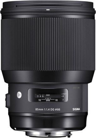 SIGMA 85MM F/1.4 DG HSM ART LENS FOR CANON EF