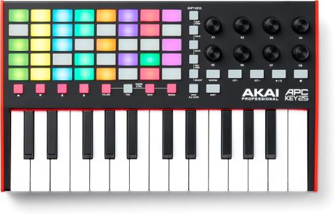 AKAI APCKEY25MK2 ABLETON LIVE CONTROLLER WITH KEYBOARD