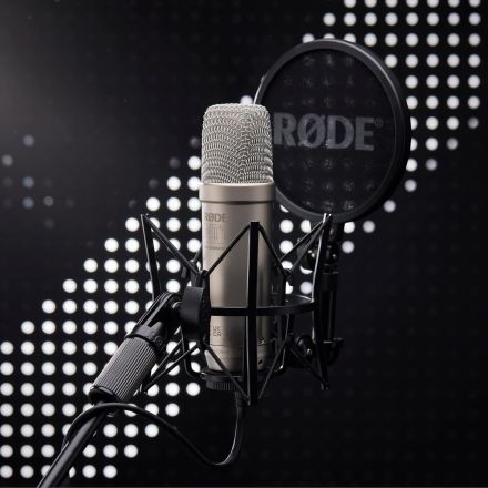 RODE NT1GEN5 GENERATION SILVER STUDIO CONDENSER MICROPHONE