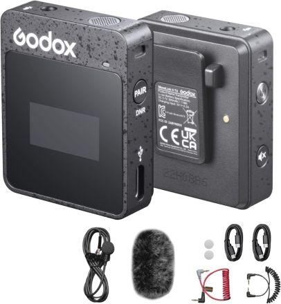 GODOX MOVELINK II M1 SINGLE 2.4GHZ WIRELESS MICROPHONE SYSTEM FOR CAMERAS