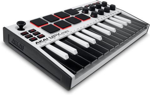 AKAI MPKMINI3W PORTABLE USB KEYBOARD SPEC EDITION (WHITE)