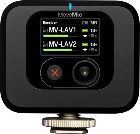 SHURE MV-R-Z6  SHOEVMOUNABLE CAMERA PLUG - IN RECEIVER 