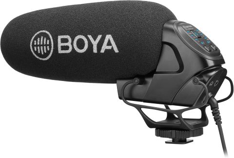 BOYA BY-BM3032 DIRECTIONAL ON-CAMERA SUPER-CARDIOID SHOTGUN MICROPHONE
