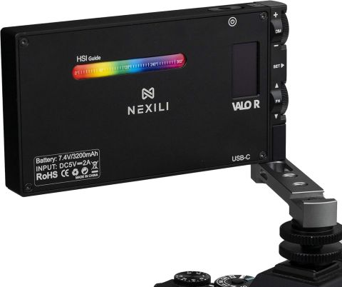 NEXILI VALO R PORTABLE RGB LED LIGHT 2500K-8500K