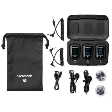 SARAMONIC BLINK 500 PROX B2 2.4GHZ DUAL - CHANNEL WIRELESS MICROPHONE SYSTEM