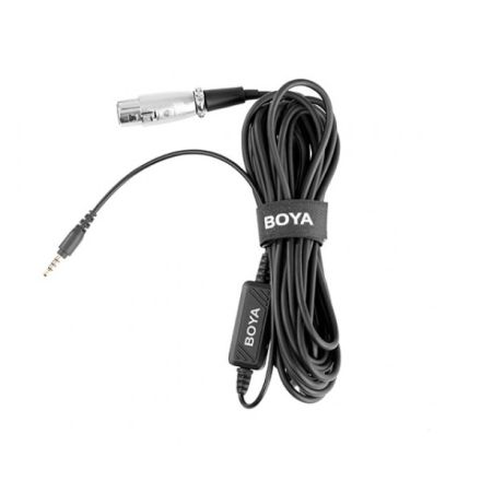 BOYA MICROPHONE CABLE XLR MALE TO 3.5 MALE (30CM)