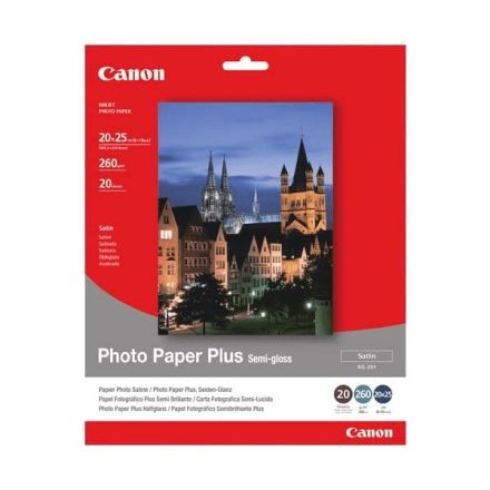 CANON SG-201 PHOTO PAPER SEMI-GLOSS 20X25CM (20 SHEETS)