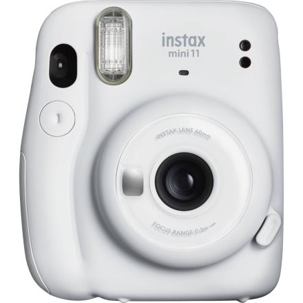 FUJI INSTAX MINI 11 CAMERA BUNDLE (WHITE) (FILM + CASE + ALBUM) 