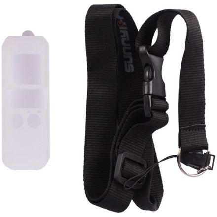 DIGITALFOTO OP-SC01-W SILICONE CASE WITH LANYARD FOR OSMO POCKET (WHITE)