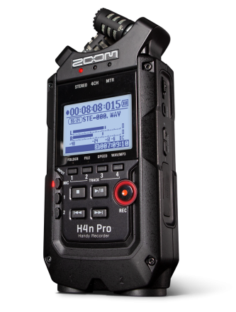 ZOOM H4NPRO/BLK H4N PRO 4-INPUT / 4-TRACK PORTABLE HANDY RECORDER WITH ONBOARD X/Y MIC CAPSULE (BLACK)