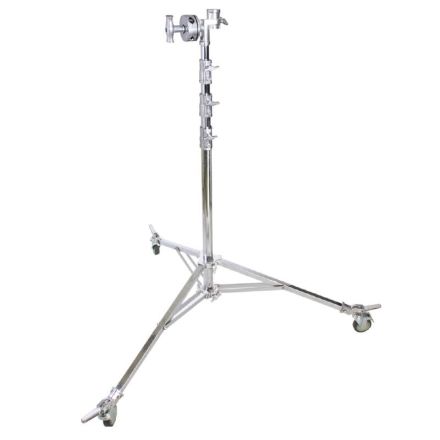 KUPO 610MR MEDIUM OVERHEAD ROLLER STAND WITH KC-100G CASTER SET