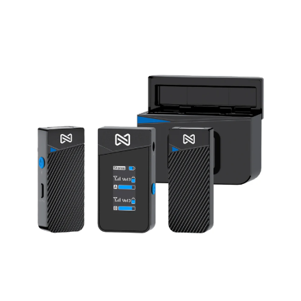 NEXILI VOCO WIRELESS LAV DUO WITH EXTERNAL LAVALIER FOR DSLRS & PHONES