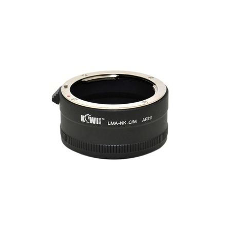 JJC LENS MOUNT ADAPTER NIKON F LENS TO EOS-M CAMERA