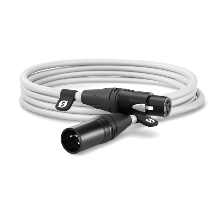RODE XLR3M-W PREMIUM XLR CABLE (3M/10FT) - WHITE