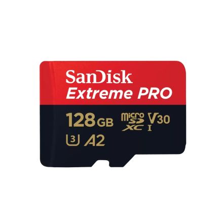 SANDISK EXTREME PRO MICRO SDXC 128GB UHS-1 MEMORY CARD 200/90MB/S