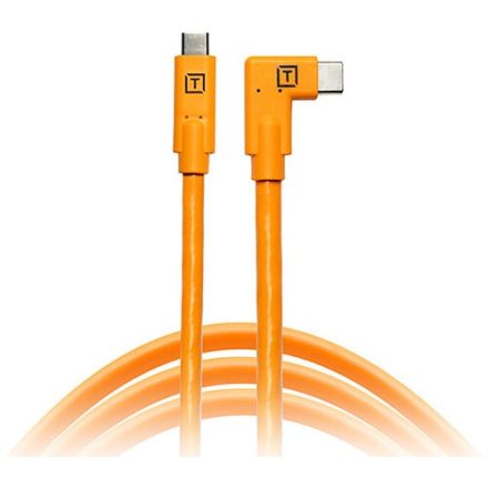 TETHER TOOLS TETHERPRO CUC15-ORG USB-C TO USB-C MALE 5G CABLE (4.6M)