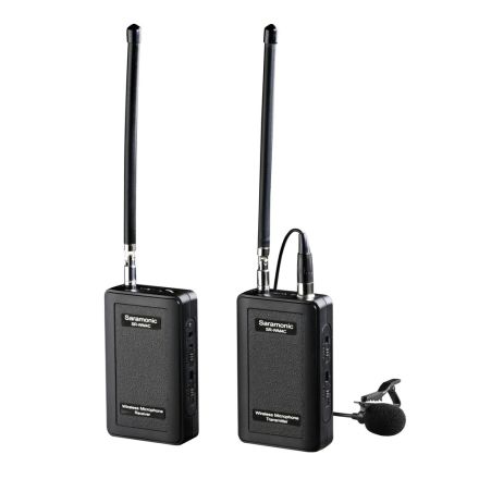 SARAMONIC SR-WM4C WIRELESS 4-CHANNEL VHF LAVALIER OMNIDIRECTIONAL MICROPHONE SYSTEM