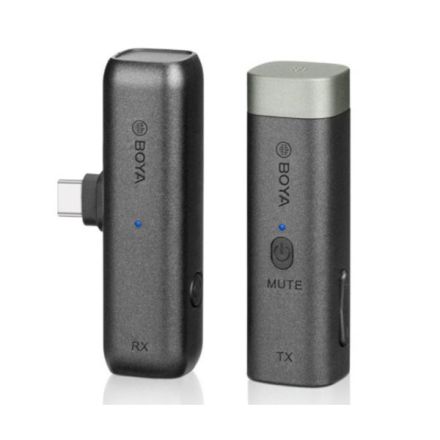 BOYA BY-WM3U DIGITAL TRUE-WIRELESS MICROPHONE SYSTEM FOR ANDROID, CAMERAS, SMARTPHONES