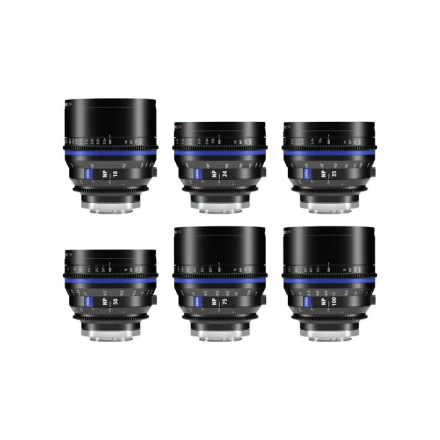 ZEISS 2595-736 NANO PRIME 6-LENS SET (SONY E, METERS)