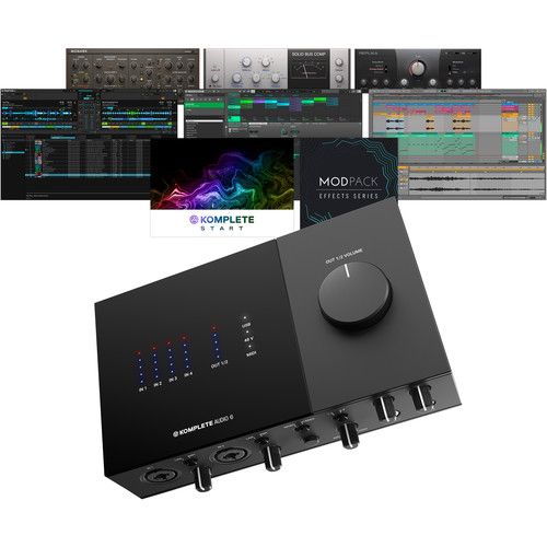 NATIVE INSTRUMENTS 26440 KOMPLETE AUDIO 6 MK2 6-CHANNEL USB NATIVE INSTRUMENTS 26440 KOMPLETE AUDIO 6 MK2 6-CHANNEL USB