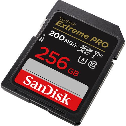 Buy SanDisk Extreme SD UHS I 256GB Card for 4K Video for DSLR and