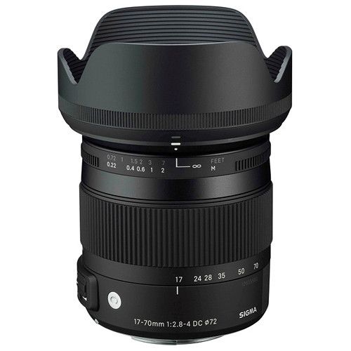 SIGMA LENS AF 17-70MM F2.8-4 DC MACRO OS HSM (CANON)