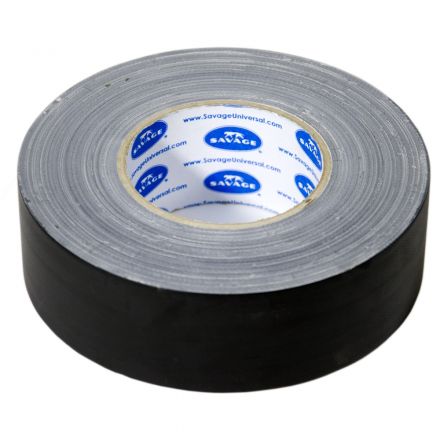 SAVAGE T-GB20-1 GAFFER TAPE, BLACK, 1" X 55 YARDS/ROLL