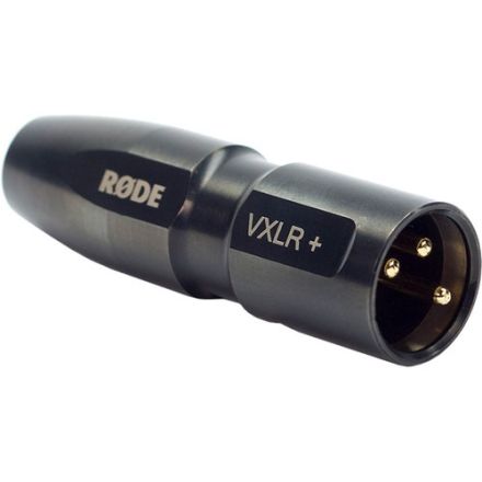 RODE VXLR+ 3.5MM SOCKET TO 3-PIN MALE XLR ADAPTOR