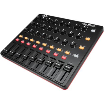 AKAI MIDIMIX 8-CHANNEL PORTABLE MIDI MIXER