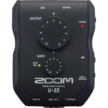 ZOOM U-22 - USB MOBILE RECORDING AND PERFORMANCE INTERFACE