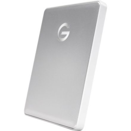 G-TECHONOLGY 0G10339-1 G-DRIVE 2TB MOBILE USB 3.1 GEN 1TYPE-C EXTERNAL HARD DRIVE (SILVER)
