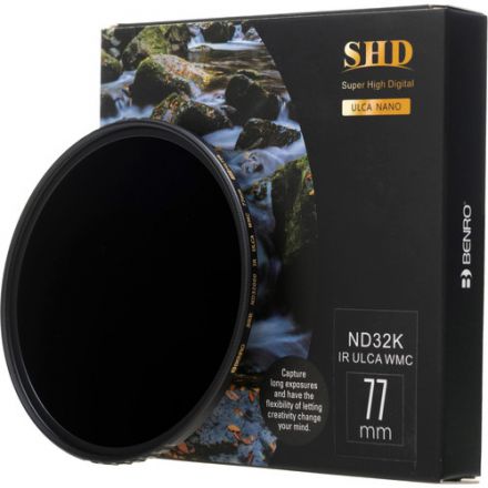 BENRO SHDND41K77 MASTER VARIABLE NEUTRAL DESNITY FILTER LIMIT 2-10 STOP 77MM