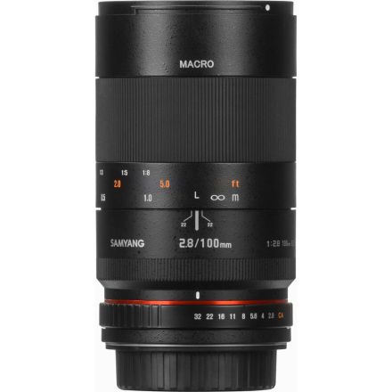 SAMYANG F2.8/100MM ED UMC MACRO TELEPHOTO LENS FUJI X