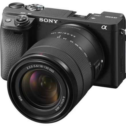 SONY ILCE-6400M A6400 MIRRORLESS DIGITAL CAMERA WITH 18-135MM LENS