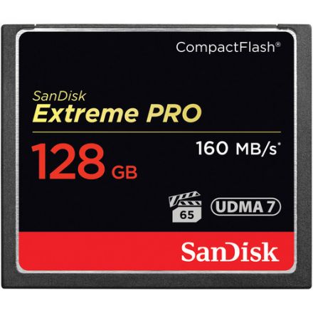 SANDISK CF 128GB EXTREME PRO 160MB/S
