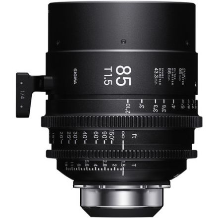 SIGMA 85MM T1.5 FF CINE HIGH-SPEED ART PRIME 2 LENS WITH /I TECHNOLOGY (PL MOUNT, METRIC)
