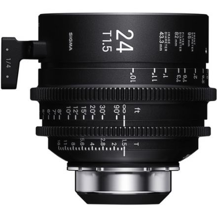 SIGMA 24MM T1.5 FF CINE HIGH-SPEED ART PRIME 2 LENS WITH /I TECHNOLOGY (PL MOUNT, METRIC)