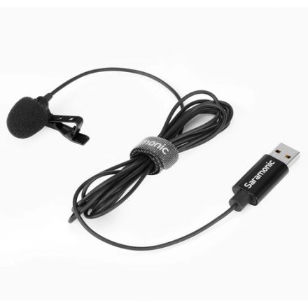 SARAMONIC SR-ULM7 USB LAVALIER MICROPHONE FOR PC WITH 6M CABLE