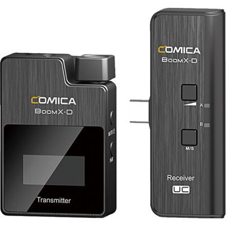 COMICA UC1 BOOMX-D ULTRACOMPACT DIGITAL WIRELESS MICROPHONE SYSTEM FOR ANDROID SMARTPHONES (2.4 GHZ)