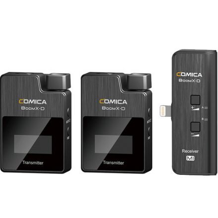 COMICA MI2 BOOMX-D ULTRACOMPACT 2-PERSON DIGITAL WIRELESS MICROPHONE SYSTEM