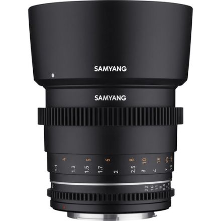 SAMYANG VDSLR 85MM T1.5 MK2 STANDARD ANGLE CINE LENS CANON RF