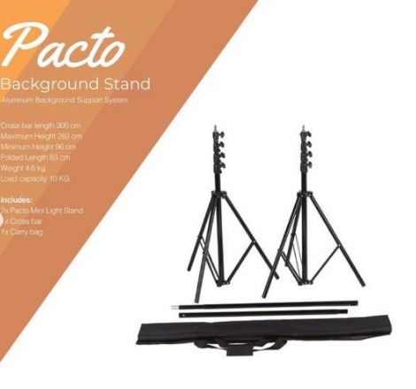 VALIDO PACTO ALUMINUM BACKGROUND SUPPORT SYSTEM