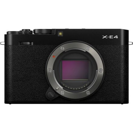 FUJIFILM X-E4 MIRRORLESS DIGITAL CAMERA BODY ONLY (BLACK) كاميرات اس ال ار الرقمية